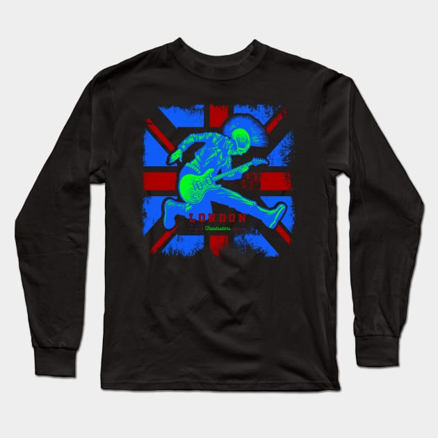 London Punk Long Sleeve T-Shirt by spicoli13